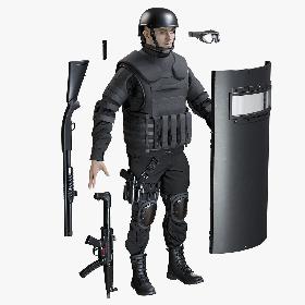 Giant Panda RIGGED 3D model